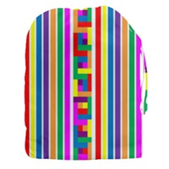 Rainbow Geometric Spectrum Drawstring Pouch (xxxl)