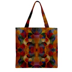 J 4 Zipper Grocery Tote Bag by ArtworkByPatrick