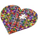 J 5 Wooden Puzzle Heart View2