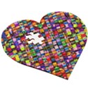 J 5 Wooden Puzzle Heart View3