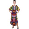 J 5 V-Neck Boho Style Maxi Dress View1