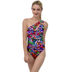 J 6 To One Side Swimsuit by ArtworkByPatrick