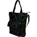 Neon waves                                  Shoulder Tote Bag View1