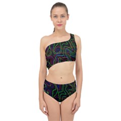 Neon Waves                                Spliced Up Swimsuit by LalyLauraFLM