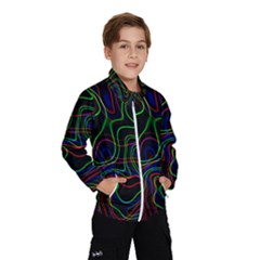 Neon Waves                                  Wind Breaker (kids) by LalyLauraFLM