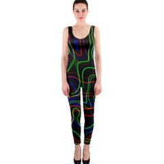 Neon Waves                                  Onepiece Catsuit by LalyLauraFLM