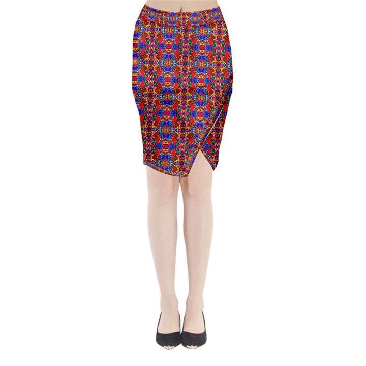 J 9 Midi Wrap Pencil Skirt