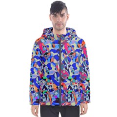 Misc Shapes                                  Men s Hooded Puffer Jacket