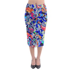 Misc Shapes                                    Midi Pencil Skirt by LalyLauraFLM