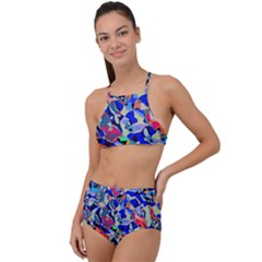 Misc Shapes                                 High Waist Tankini Set by LalyLauraFLM