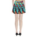 Rectangles in retro colors                              Pleated Mini Mesh Skirt View2