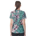 Vintage Floral Pattern Women s Cotton Tee View2