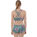 Vintage Floral Pattern Work It Out Gym Set View2