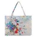 Floral Bouquet Medium Tote Bag View1