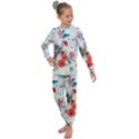 Floral Bouquet Kids  Long Sleeve Set  View1