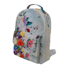 Floral Bouquet Flap Pocket Backpack (large) by Sobalvarro