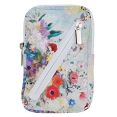 Floral Bouquet Belt Pouch Bag (large) by Sobalvarro