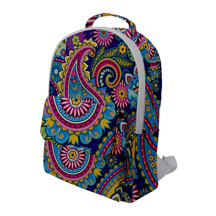 Ornament Flap Pocket Backpack (Large)