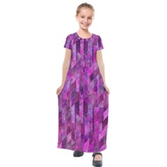 Usdivided Kids  Short Sleeve Maxi Dress by designsbyamerianna