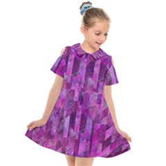 Usdivided Kids  Short Sleeve Shirt Dress by designsbyamerianna