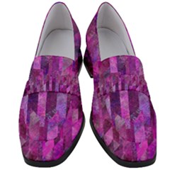 Usdivided Women s Chunky Heel Loafers by designsbyamerianna