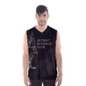 black Men s Basketball Tank Top View1