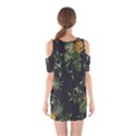 Pineapples pattern Shoulder Cutout One Piece Dress View2