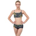 Pineapples pattern Layered Top Bikini Set View1