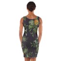 Pineapples pattern Wrap Front Bodycon Dress View2