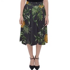 Pineapples Pattern Classic Midi Skirt by Sobalvarro