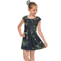 Pineapples pattern Kids  Cap Sleeve Dress View1