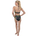 Pineapples pattern Plunging Cut Out Swimsuit View2