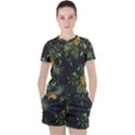 Pineapples pattern Women s Tee and Shorts Set View1