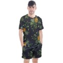 Pineapples pattern Men s Mesh Tee and Shorts Set View1