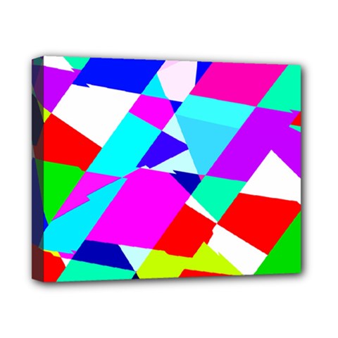 Patchwork Canvas 10  X 8  (stretched) by designsbyamerianna