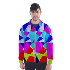 Patchwork Men s Windbreaker