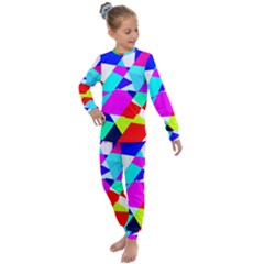 Patchwork Kids  Long Sleeve Set 