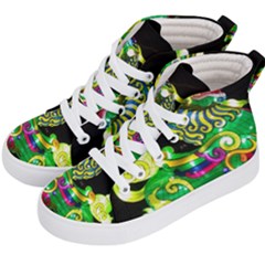 Green Ki Rin Kids  Hi-top Skate Sneakers