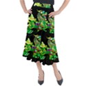 Green Ki Rin Midi Mermaid Skirt View1