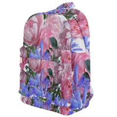 Flowers Roses Bluebells Arrangement Classic Backpack by Simbadda