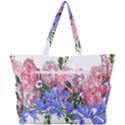 Flowers Roses Bluebells Arrangement Simple Shoulder Bag View3