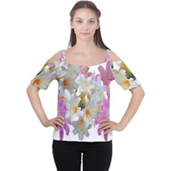 Lilies Belladonna Easter Lilies Cutout Shoulder Tee