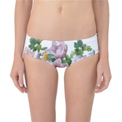 Flowers Anemone Arrangement Cut Out Classic Bikini Bottoms by Simbadda