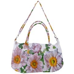 Flowers Anemone Arrangement Cut Out Removal Strap Handbag by Simbadda