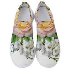 Flowers Arrangement Yellow Roses Men s Slip On Sneakers by Simbadda