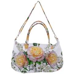 Flowers Arrangement Yellow Roses Removal Strap Handbag by Simbadda