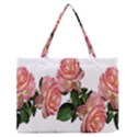 Roses Flowers Arrangement Garden Zipper Medium Tote Bag View1