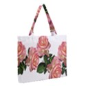 Roses Flowers Arrangement Garden Zipper Medium Tote Bag View2