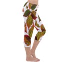 Leaves Autumn Fall Colorful Capri Yoga Leggings View3