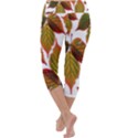 Leaves Autumn Fall Colorful Capri Yoga Leggings View4